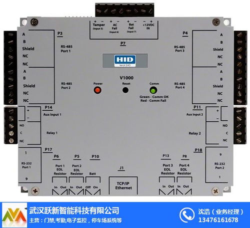 從高清大圖看美國門禁系統(tǒng) 武漢躍新代理的價格與技術通訊優(yōu)勢